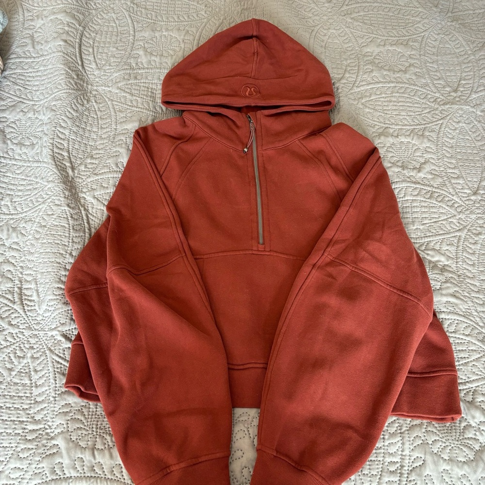 Lululemon Oversized Scuba Half Zip - Date Brown (XL/XXL)